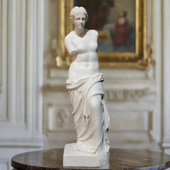 Amilcare Santini (Italian 1910-1975) Classical Resin Sculptu Venue De Milo